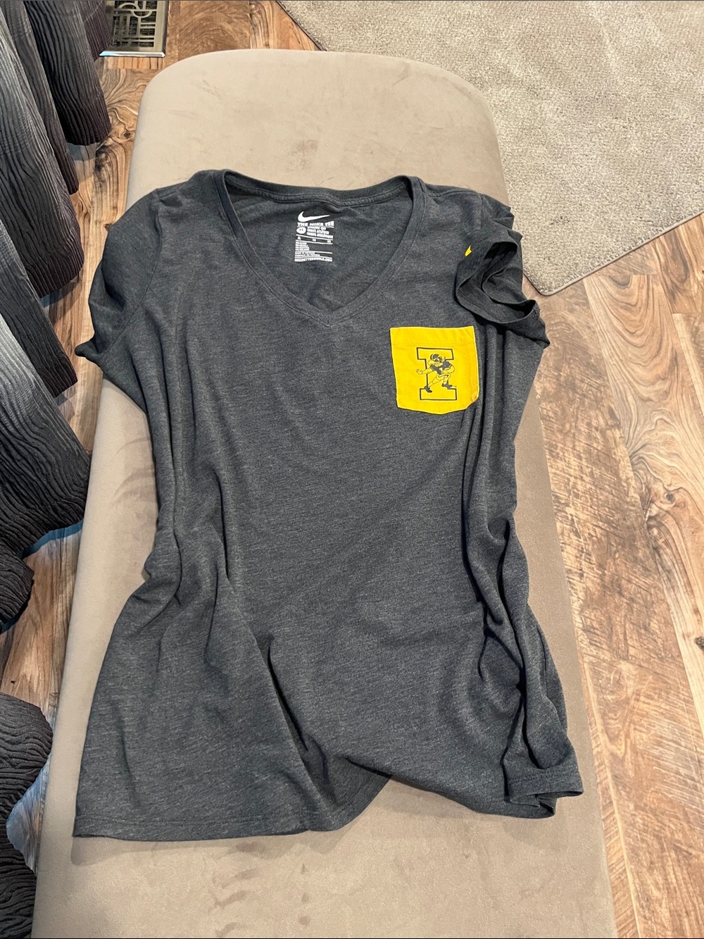 Nike Charcoal V-Neck